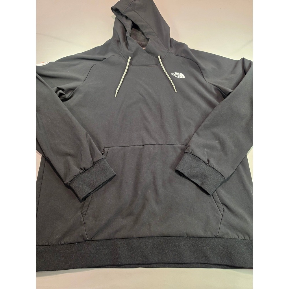 The North Face Mens Antarctica Expedition 2017 Softshell Fleece Hoodie Black L